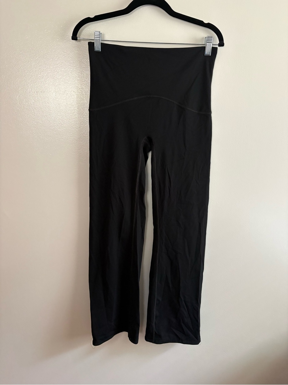 SPANX Black Booty Boost High Waist Flare Legging Size Large